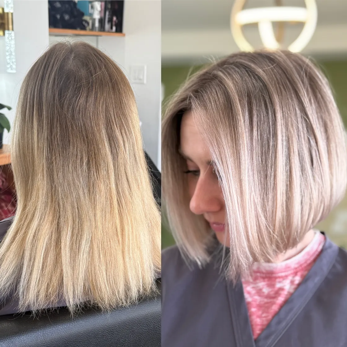 Zelenska Beauty work 21, before and after